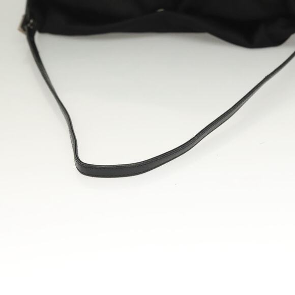 FENDI Shoulder Bag Nylon Black Silver - Picture 7 of 13